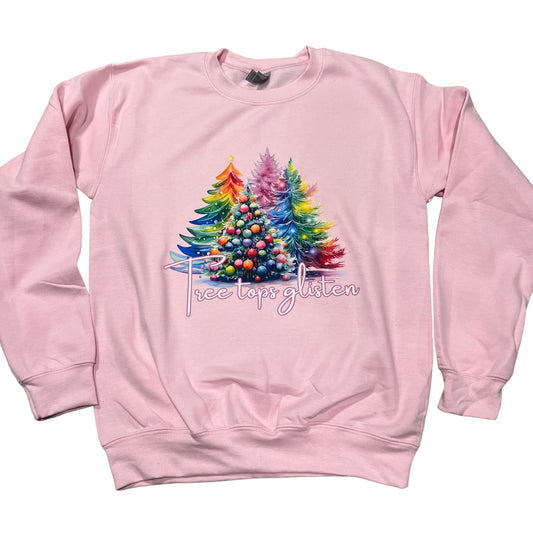 Treetops Glisten - pink