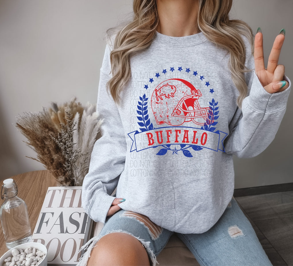Distressed Buffalo Football